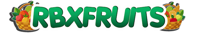 RBXFruits Promoocode Logo Page